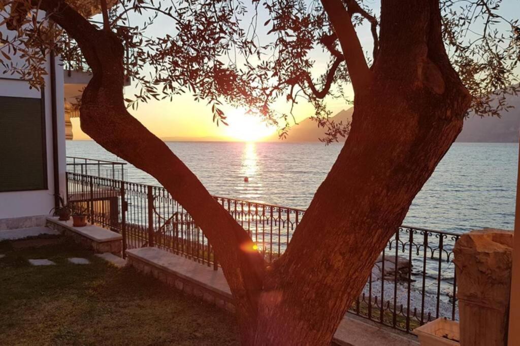 Villa Francesca-Grande Appartamento In Riva Al Lago Brenzone sul Garda Luaran gambar